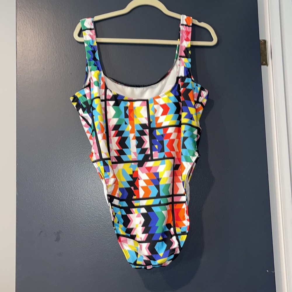 Sea by Monif C High Leg swim suit